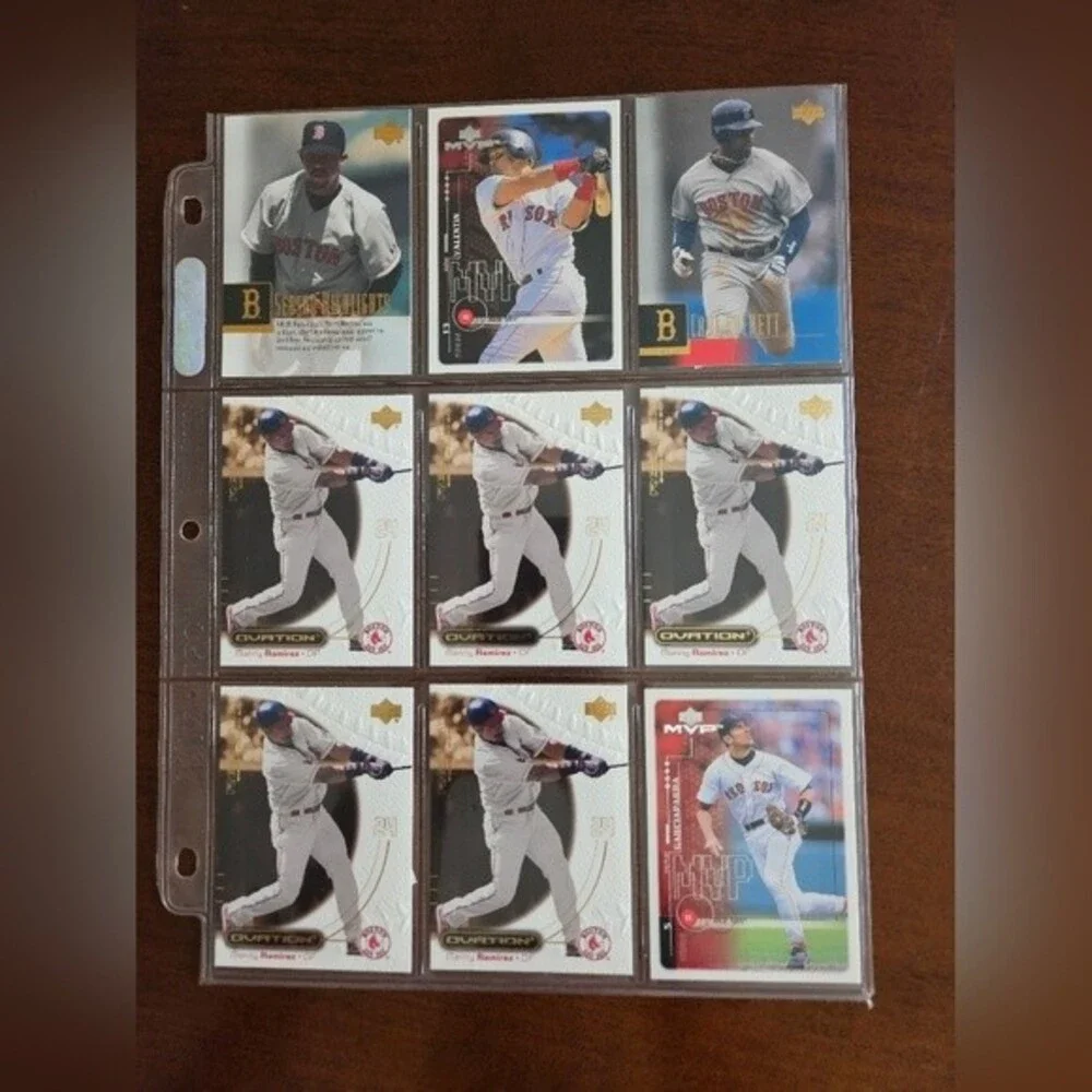 MLB Boston Red Sox Card Collection